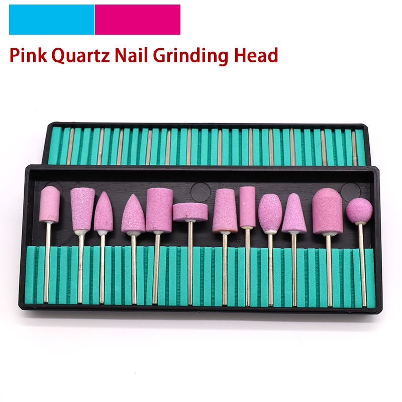 12pcs Quartz Scrubs Stone Polishing Grinding Head