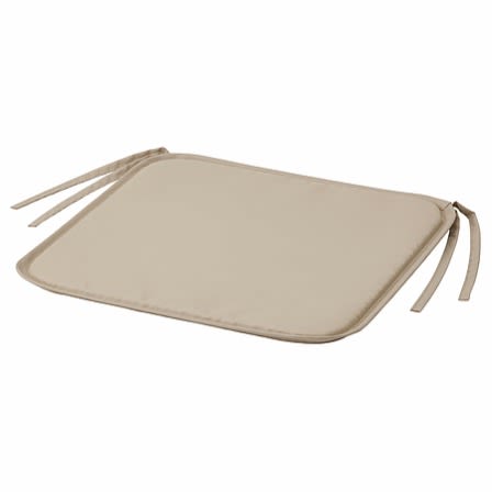 BrAmOn In/outdoor Chair Pad 34x34x1.0cm - Beige