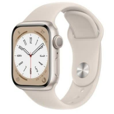 Watch Series 8 Gps 45mm Starlight Aluminium Case With Starlight Sport Band Regular