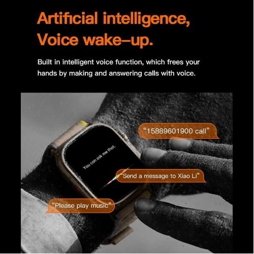 T10 Ultra 2.09 Infinite Display Wireless - Smartwatch