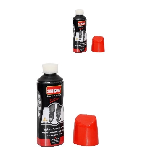 Instant Shine Liquid Polish - Black - 2pcs