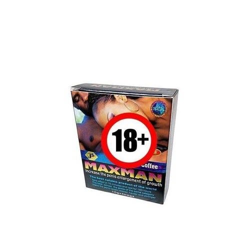 Maxman - Hard Erection & Delay Ejaculation Coffee - 10g - 4 Sachets In Box