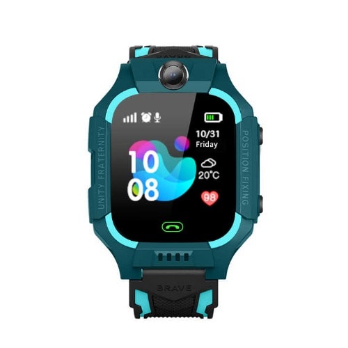 Kid's Smart Phone Watch - Lbs - Sos Location - Call Back - Remote Monitor - Green