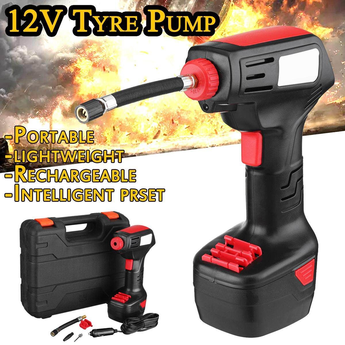 AIR Compressor Portable Pump Inflator Dragon Tire Tyre AU Standard Plug
