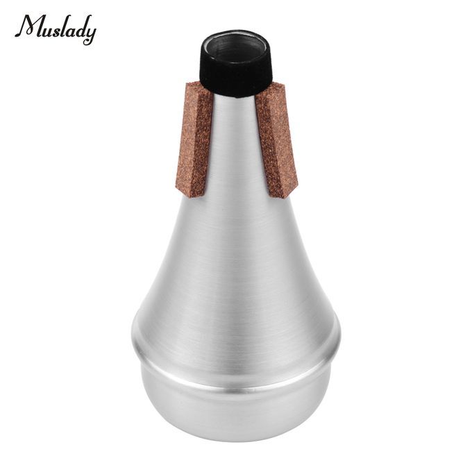 Muslady Aluminum Trumpet Practice Straight Mute Silencer