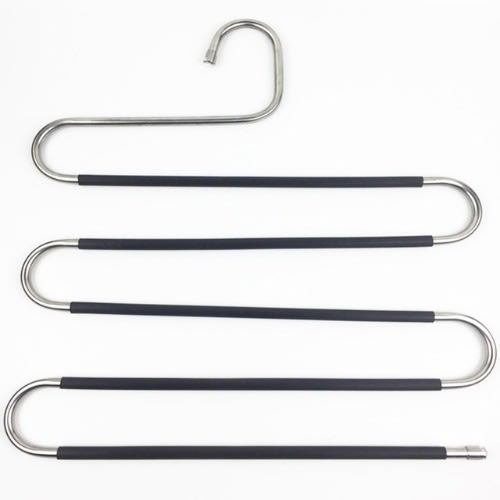S-type Trouser Hangers - 5 Layers  - Metal
