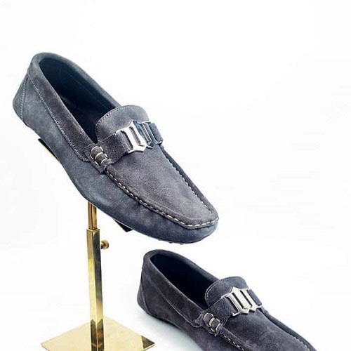 Men's Jean Color Loafers Shoes