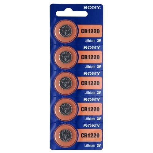 Button Cell Lithium Battery - 5 Pieces - Cr1220 3v