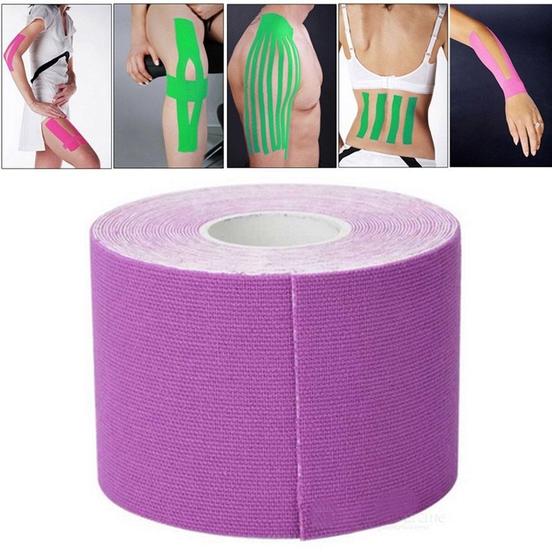 5M Waterproof KinesiologyTape Sports Muscles Care Therapeutic Bandage Width: 5cm