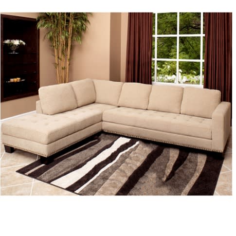 Davina Sectional Sofa + Ottoman