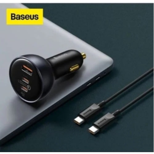 Car Charger 2 Type-c + Usb 3 Ports Fast Charging Adapter For iPhone 13 - 160w