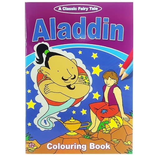 A Classic Fairy Tale Colouring Book - Aladdin