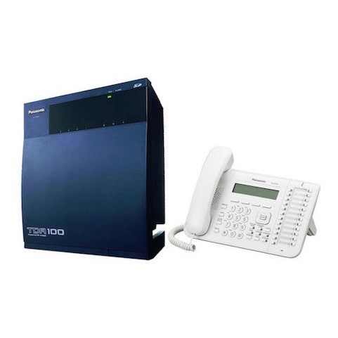 Intercom Pabx Equipment 120 Extension Configuration - KX-TDA 100 Hybrid IP-PBX