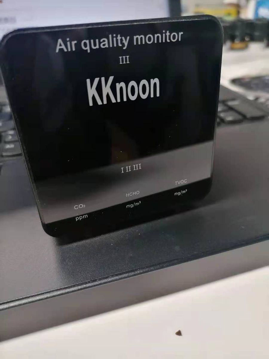 KKnoon Air Quality Monitor Carbon Dioxide And Formaldehyde
