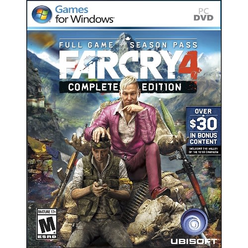 Far Cry 4 Pc Game DVD Disks + Free Gift