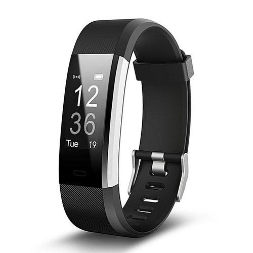 ID115PLUS HR Heart Rate Smart Bracelet Movement Pedometer Sleep Monitoring Smart Remind Life Waterproof
