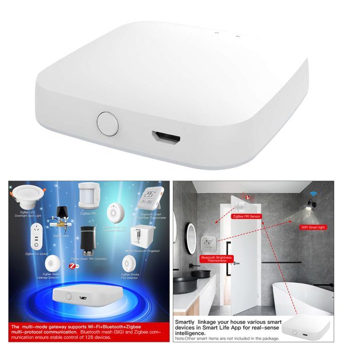 Mini Multi-mode Intelligent Cordless Gateway Bluetooth Home Assistant