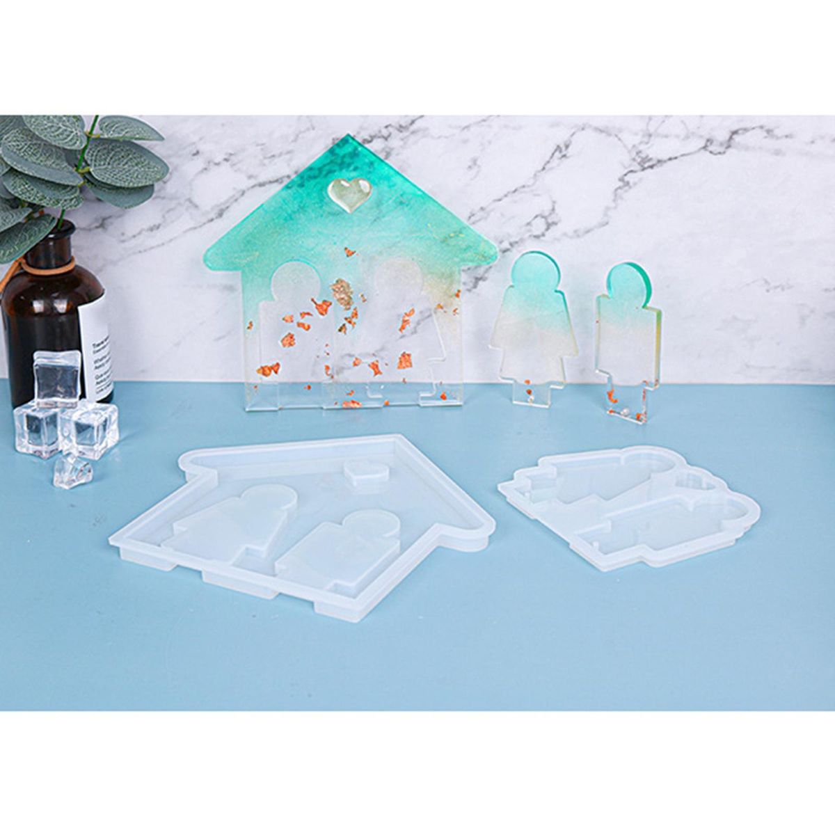 Resin Casting Silicone Molds Key Organizer