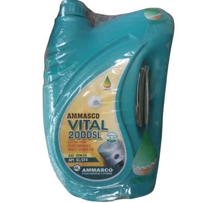 Ammasco Vital 2000SL Engine Oil SAE 20w-50 - 4 Litres