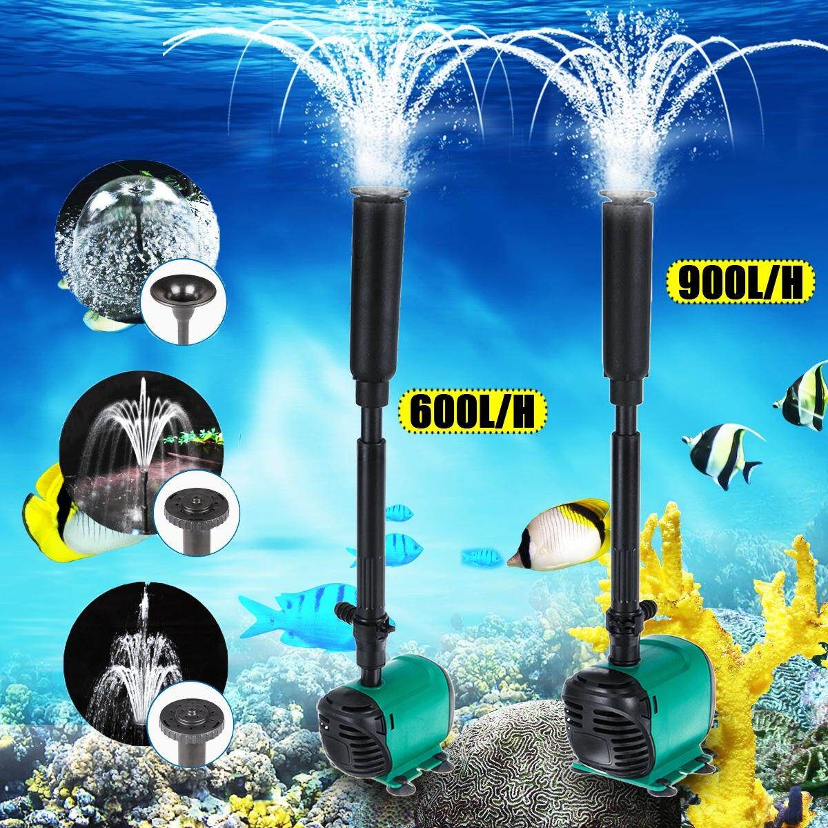 8/14W Submersible Water Pump Garden Pond Fish Aquarium Fountain Filter Waterfall LQB-1000P