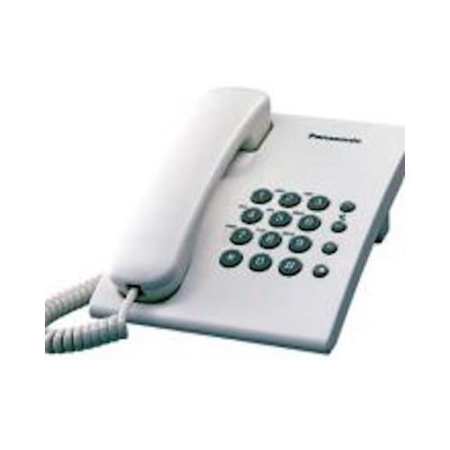 Corded Desk Phone - KX-TS500MX - White