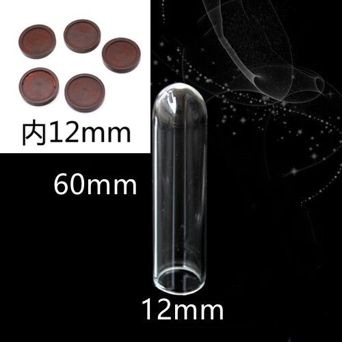 3X Mini GlDome Bell Jar Cloche Display Wooden Base Home-3pcs