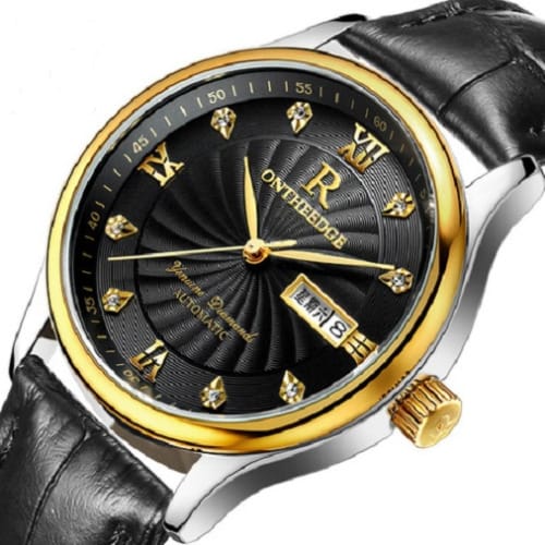 Men's Ultra-thin Leather Wrist Watch