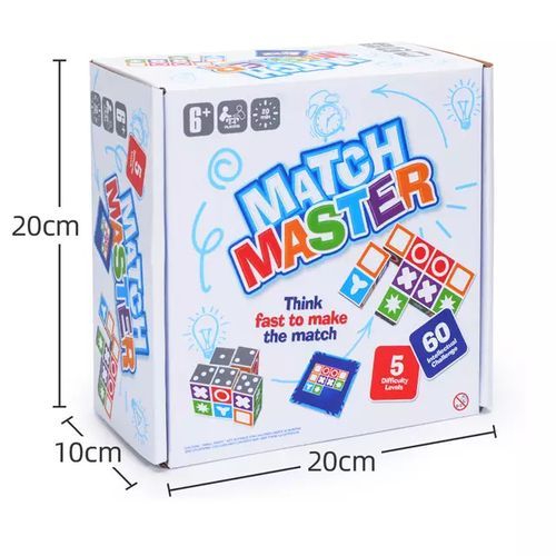 Match Master Game Puzzle For Kids And Adults - 1 Pack