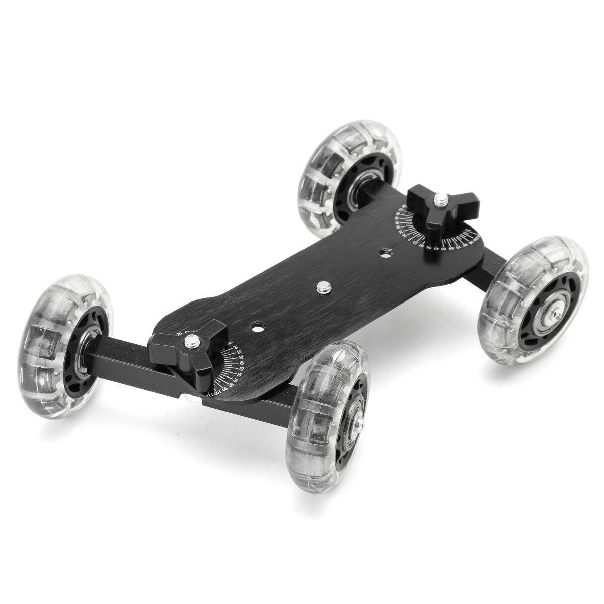 Desktop Camera Video Wheels Rail Rolling Track Slider Dolly Car Skate Glide