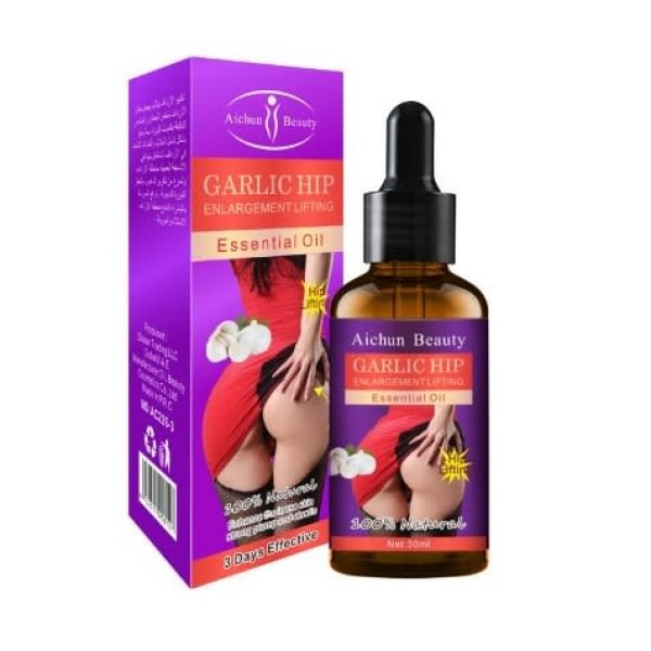 Natural Garlic Hips And Butt Enlargement Oil - 30ml