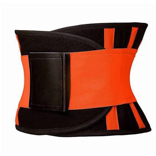 Fit Now Women's Tummy Trimming Belt - Black/orange