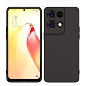 Silicon Back Case For Oppo Reno 8 Pro Plus 5g - Black