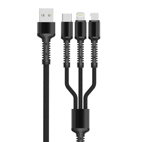Output Max 3 In 1 Charging Cable
