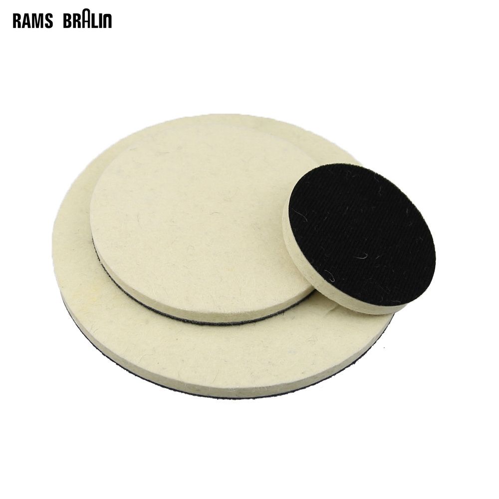 1 Piece 3"" 5"" 7"" Optional Flocking Wool Felt Polis