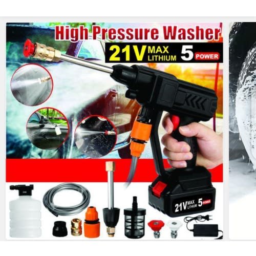 Wireless Car Pressure Gadget Washer - 12v