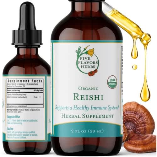 Reishi Tincture Nervous & Immune System, Respiratory System