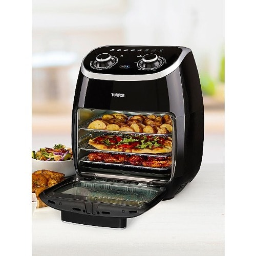5 In 1 Manual Air Fryer Oven With Rotisserie - 11l - 2000w - TW244