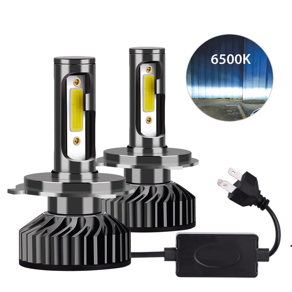 H7 H4 LED Car Headlight H1 H3 H8 H11 LED 9005 HB4 9006 HB5 HB3 9003 9004 9007 Car Lights Bulb 6500K