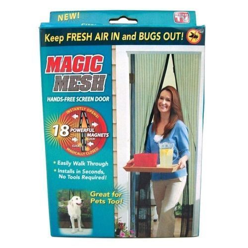 Magic Mesh Hands - Free Screen Door With Magnets