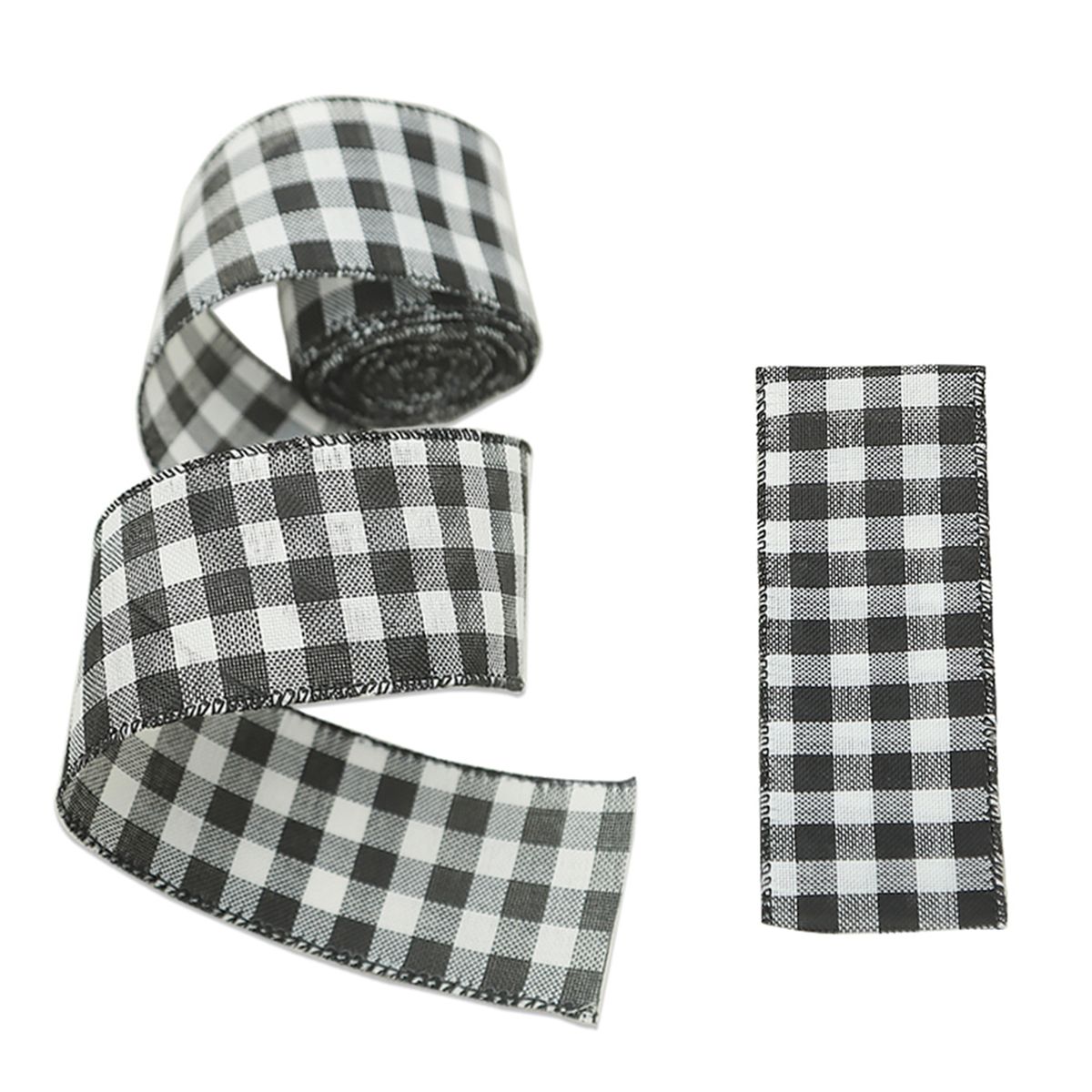 Christmas Ribbon Wired DIY Bow Flower Craft Ribbon For