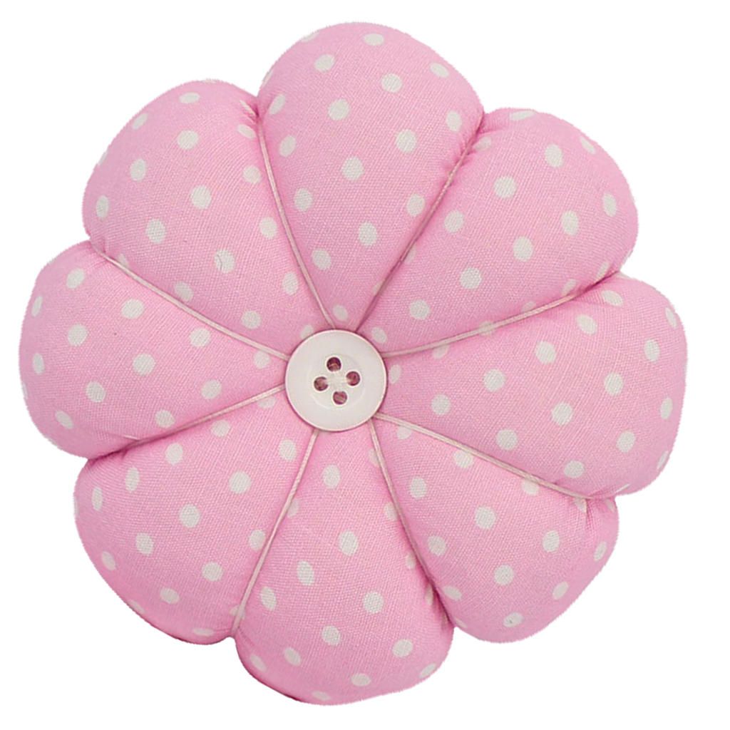 Embroidery Pin Cushions Pink