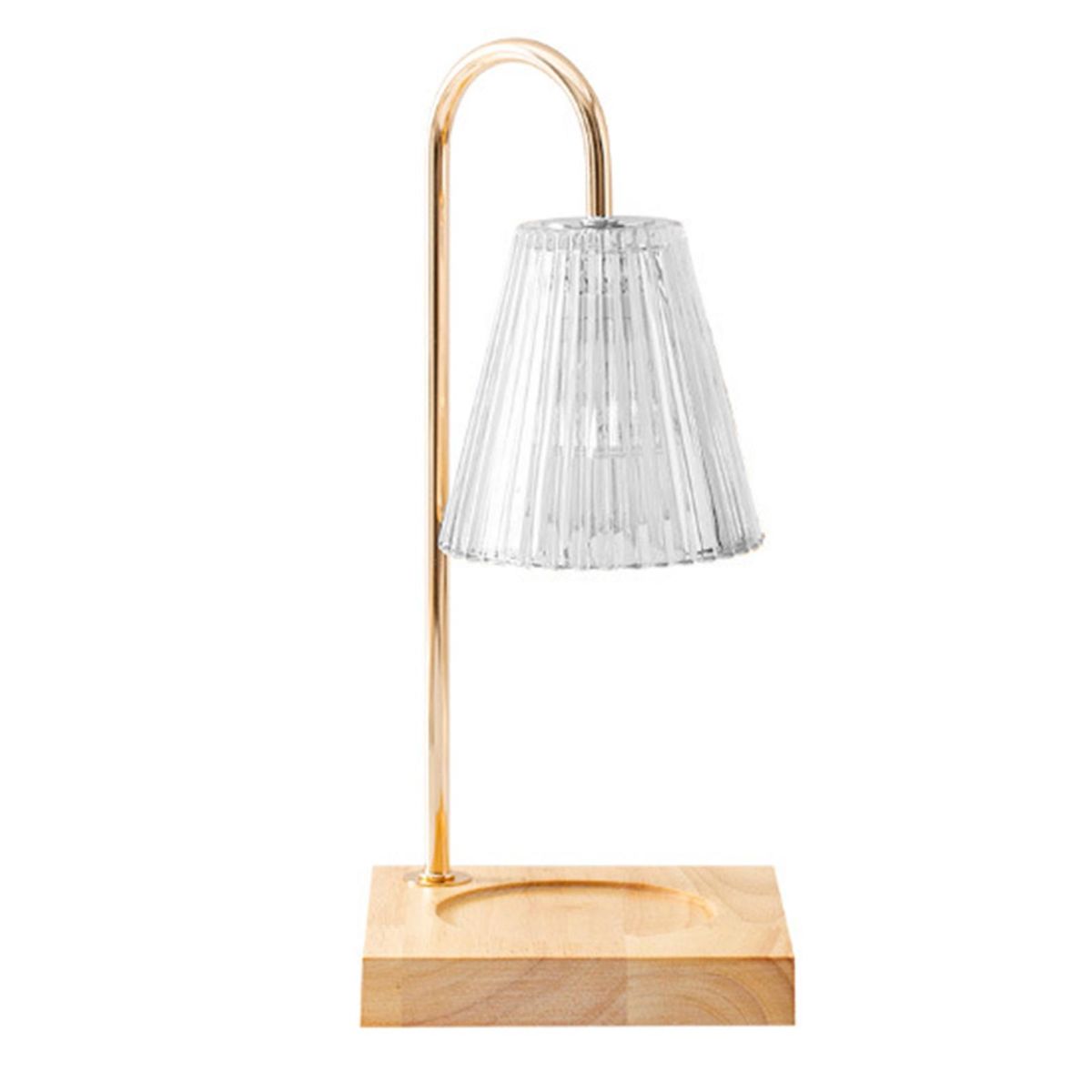 Simple Aromatherapy Wax Melting Lamp Stepless Dimming Smoke-free Candle Melting Table Lamp Bedroom Aromatherapy Decorative Lamp