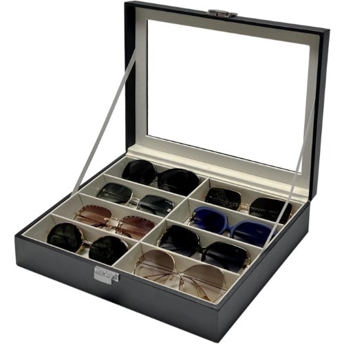 8-slots Sunglasses Case Organizer