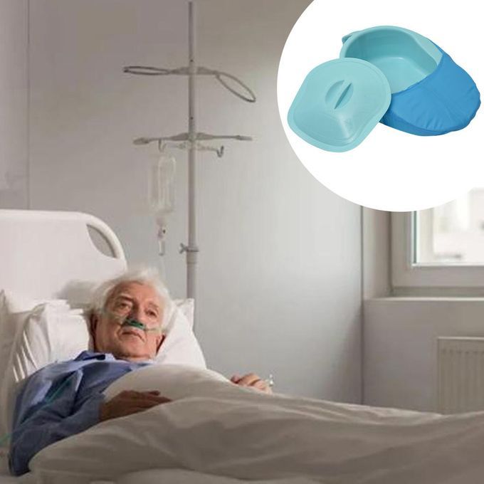 Plastic Bed Pan Anti-Spill Bedpan For Bedridden Patient Healthcare