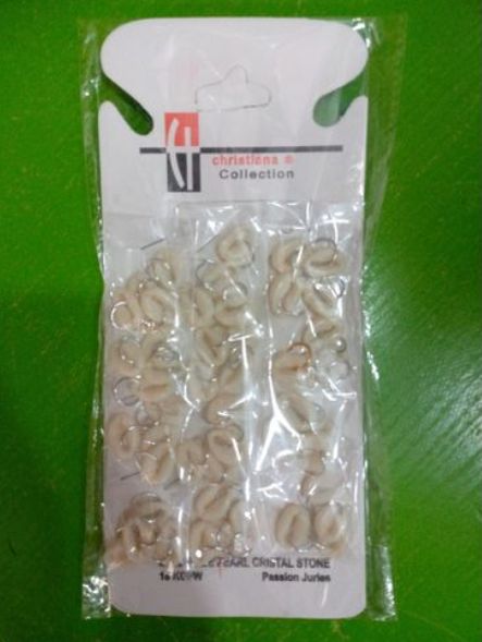 Hair Accessory 1 Pack Hair Cowries For Braids And Crochet- 48 Pcs