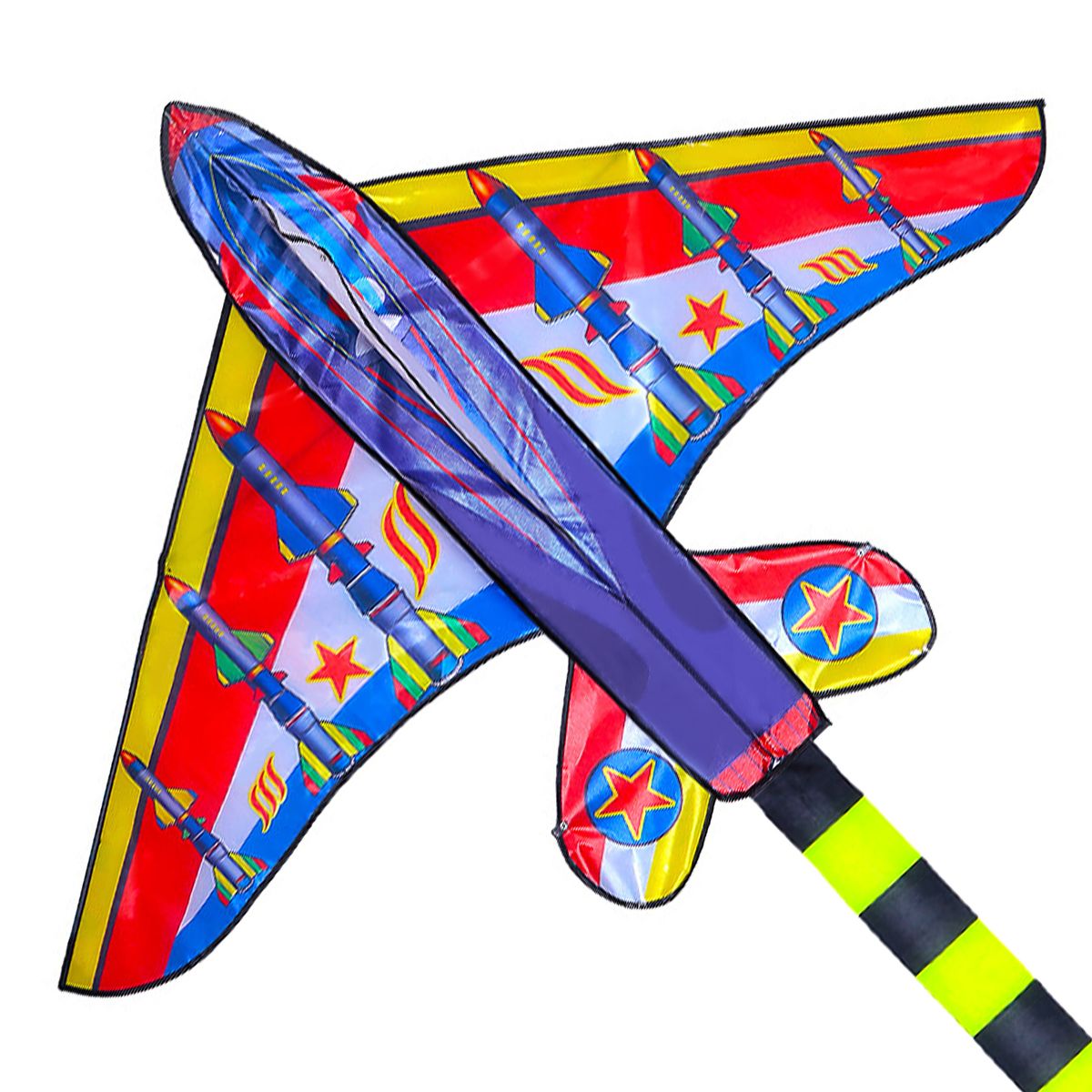 Plane Kite For Kids Adults Single Line Kite With Tail For