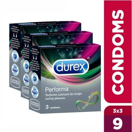 Condom - Performa - Pack Of 3's X 3