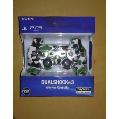 Playstation 3 Dualshock 3 Wireless Controller - Green Camouflage