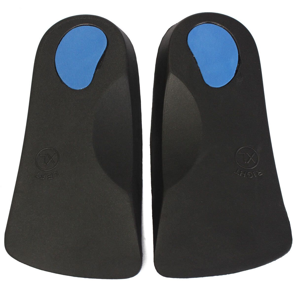 3/4 Orthotic Arch Feet Pronation Fallen Insole Shoe Cushion Pad Running XL XL