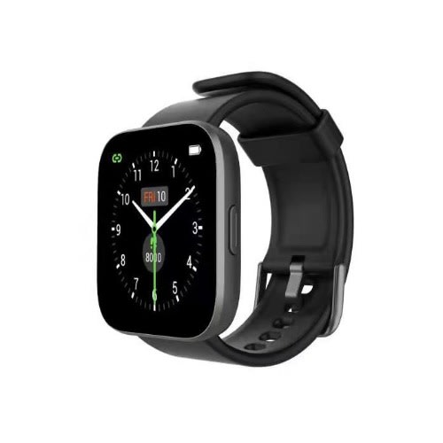 Waterproof Spo2 Sleep Fitness Health Monitor Tracker Smart Watch- Black